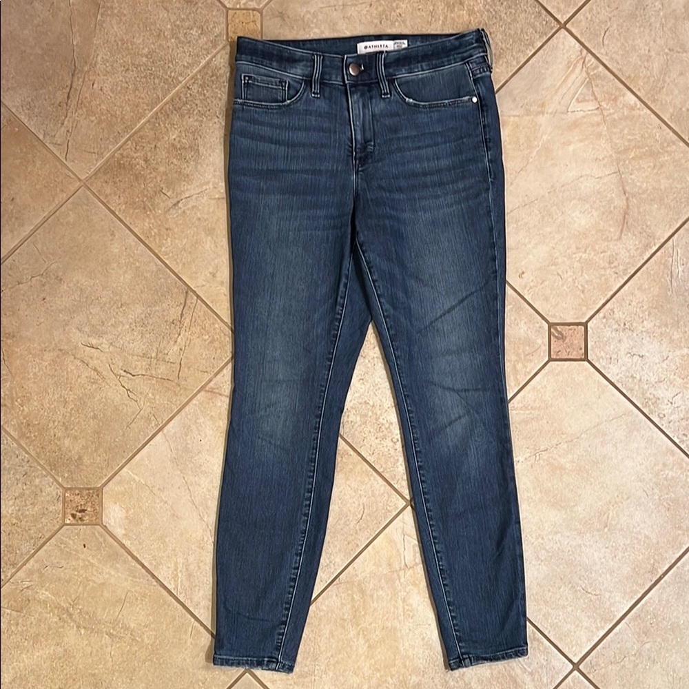 Athleta Sculptek Skinny Ankle Jeans 6P